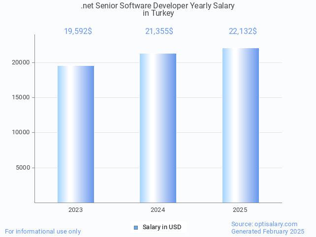 .net senior software developer salary in turkey 2025 .net senior software developer salary in turkey 2025