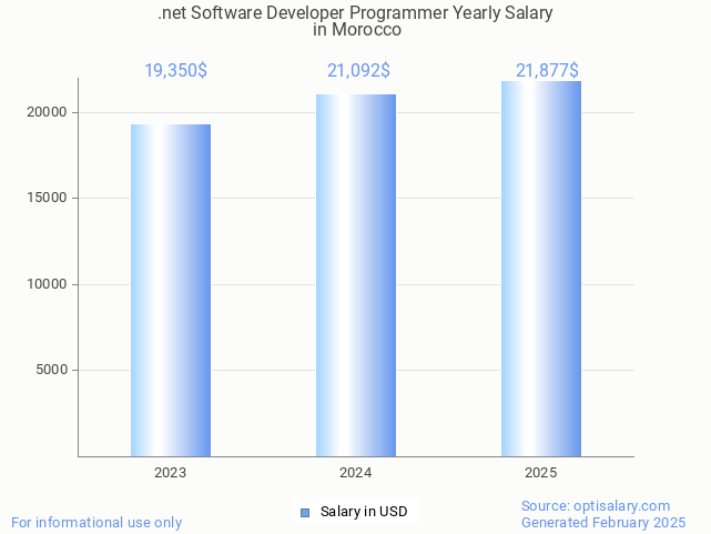 .net software developer programmer salary in morocco 2025 .net software developer programmer salary in morocco 2025
