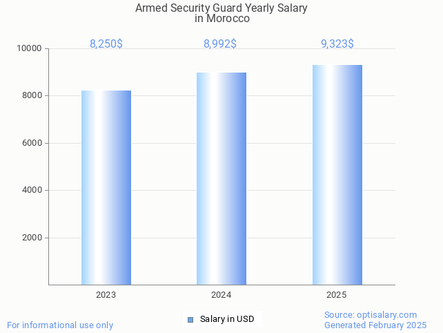 armed security guard salary in morocco 2025 armed security guard salary in morocco 2025