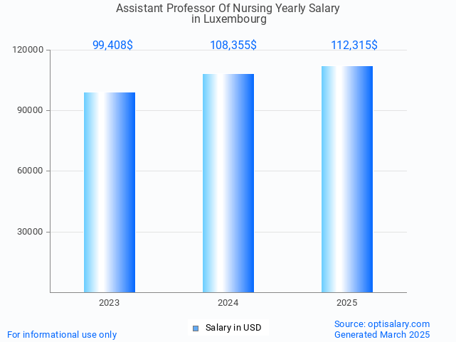 assistant professor of nursing salary in luxembourg 2025 assistant professor of nursing salary in luxembourg 2025