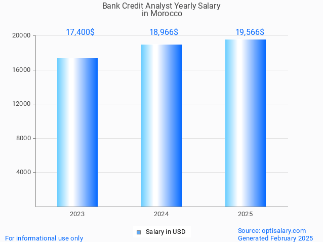 bank credit analyst salary in morocco 2025 bank credit analyst salary in morocco 2025