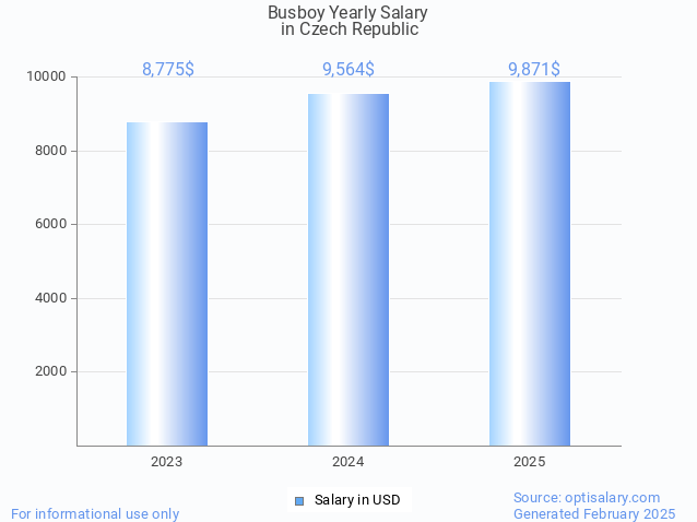 busboy salary in czech republic 2025 busboy salary in czech republic 2025
