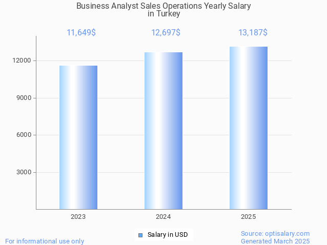 business analyst sales operations salary in turkey 2025 business analyst sales operations salary in turkey 2025