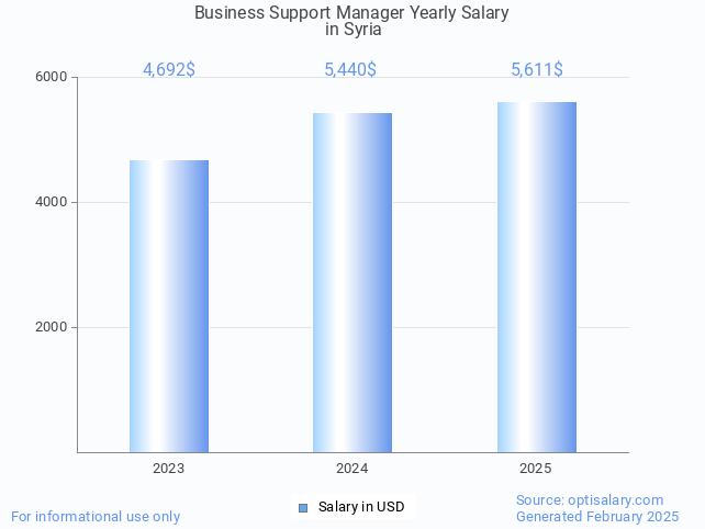 business support manager salary in syria 2025 business support manager salary in syria 2025