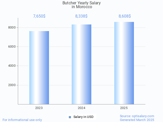 butcher salary in morocco 2025 butcher salary in morocco 2025