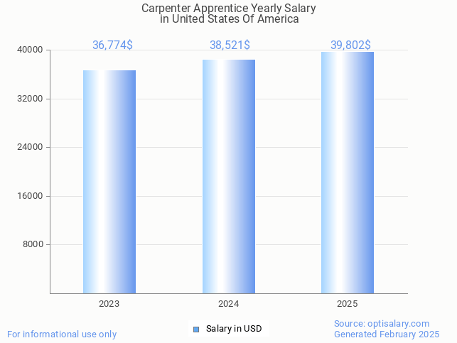 carpenter apprentice salary in united states of america 2025 carpenter apprentice salary in united states of america 2025
