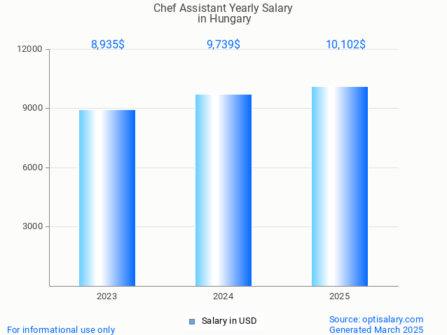chef assistant salary in hungary 2025 chef assistant salary in hungary 2025