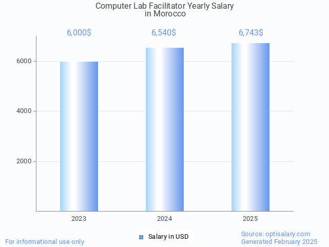 computer lab facilitator salary in morocco 2025 computer lab facilitator salary in morocco 2025