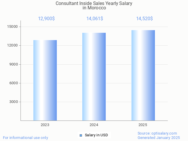 consultant inside sales salary in morocco 2025 consultant inside sales salary in morocco 2025