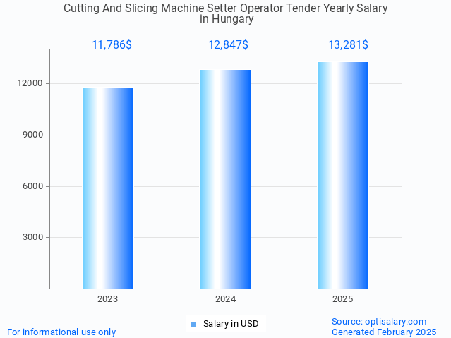 cutting and slicing machine setter operator tender salary in hungary 2025 cutting and slicing machine setter operator tender salary in hungary 2025