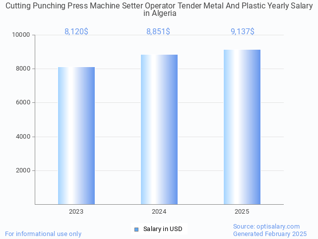 cutting punching press machine setter operator tender metal and plastic salary in algeria 2025 cutting punching press machine setter operator tender metal and plastic salary in algeria 2025