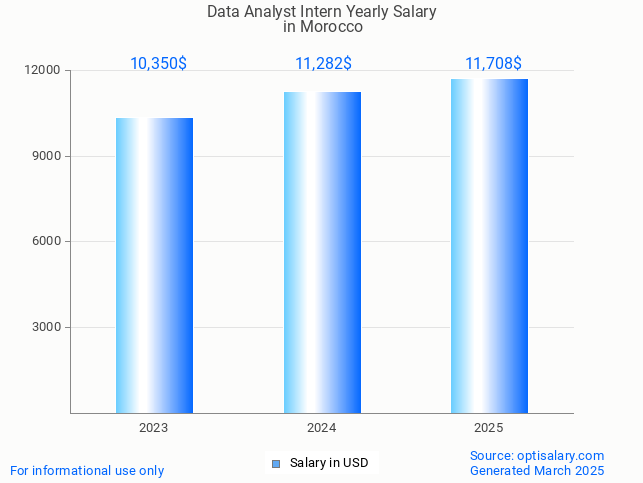 data analyst intern salary in morocco 2025 data analyst intern salary in morocco 2025