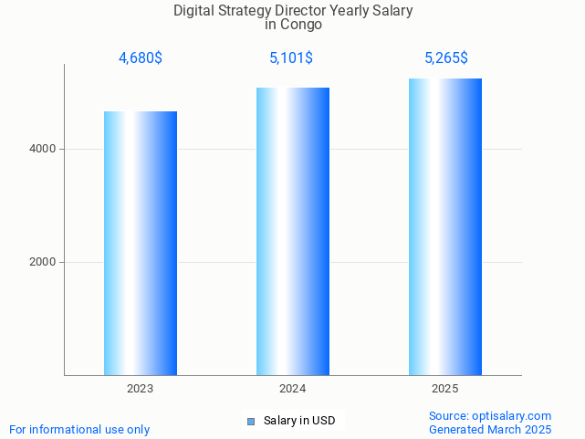 digital strategy director salary in congo 2025 digital strategy director salary in congo 2025