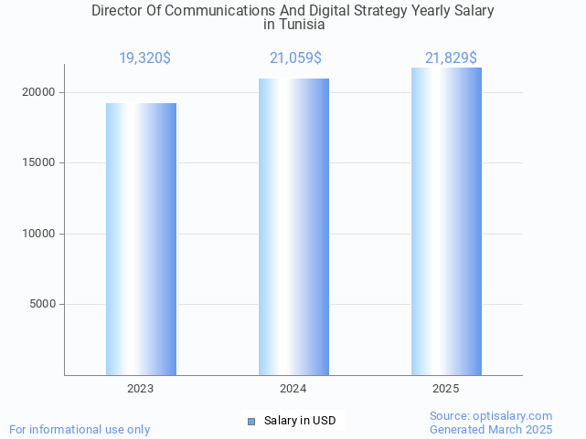 director of communications and digital strategy salary in tunisia 2025 director of communications and digital strategy salary in tunisia 2025
