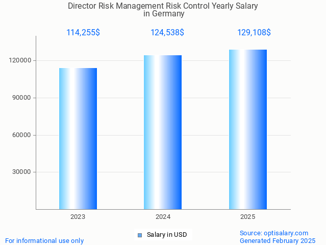 director risk management risk control salary in germany 2025