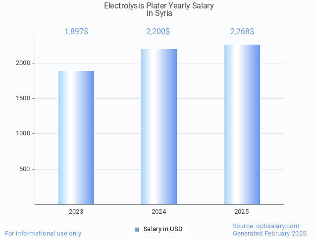 electrolysis plater salary in syria 2025 electrolysis plater salary in syria 2025