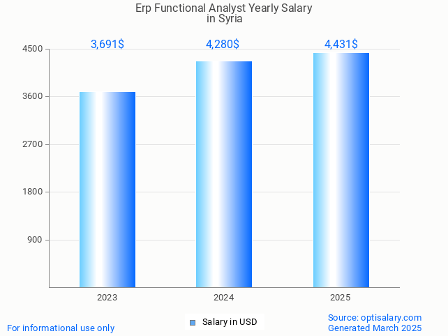 erp functional analyst salary in syria 2025 erp functional analyst salary in syria 2025