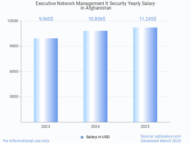 executive network management it security salary in afghanistan 2025 executive network management it security salary in afghanistan 2025