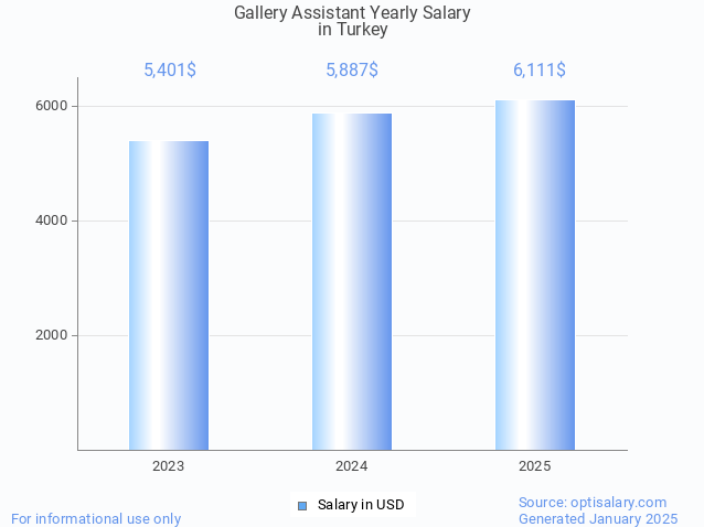 gallery assistant salary in turkey 2025 gallery assistant salary in turkey 2025