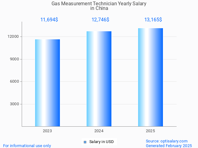 gas measurement technician salary in china 2025 gas measurement technician salary in china 2025