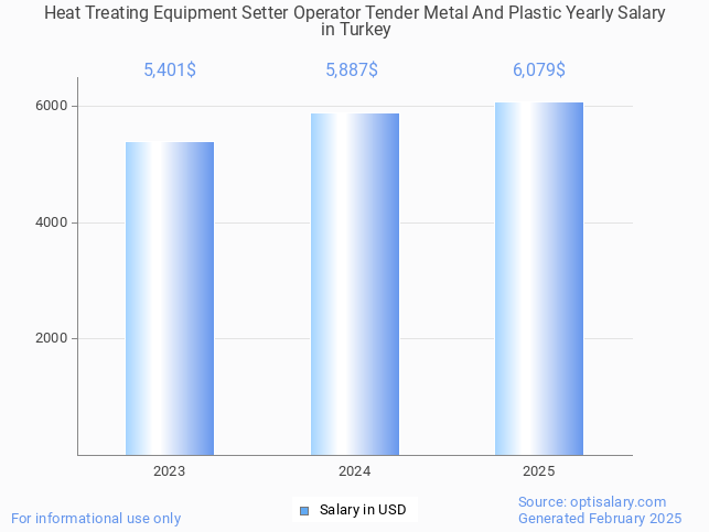 heat treating equipment setter operator tender metal and plastic salary in turkey 2025 heat treating equipment setter operator tender metal and plastic salary in turkey 2025