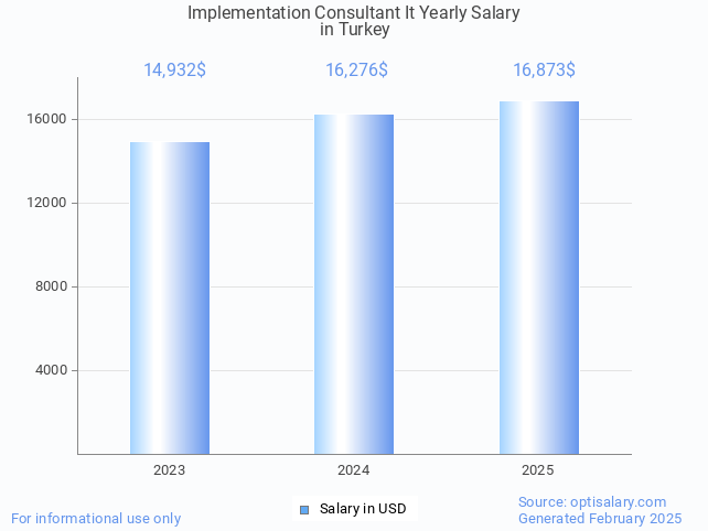 implementation consultant it salary in turkey 2025 implementation consultant it salary in turkey 2025
