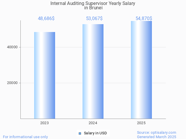 internal auditing supervisor salary in brunei 2025 internal auditing supervisor salary in brunei 2025