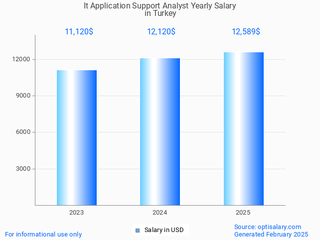 it application support analyst salary in turkey 2025 it application support analyst salary in turkey 2025