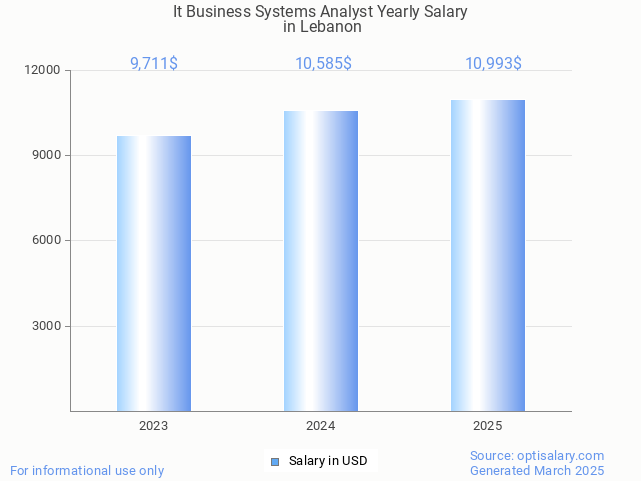 it business systems analyst salary in lebanon 2025 it business systems analyst salary in lebanon 2025