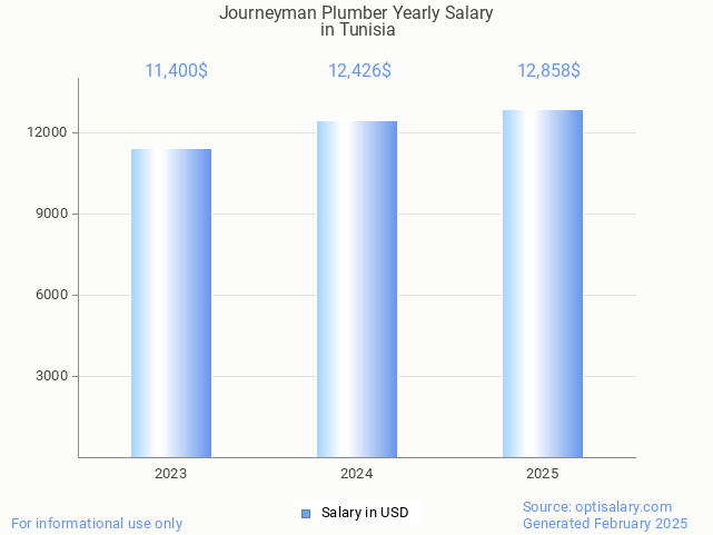 journeyman plumber salary in tunisia 2025 journeyman plumber salary in tunisia 2025