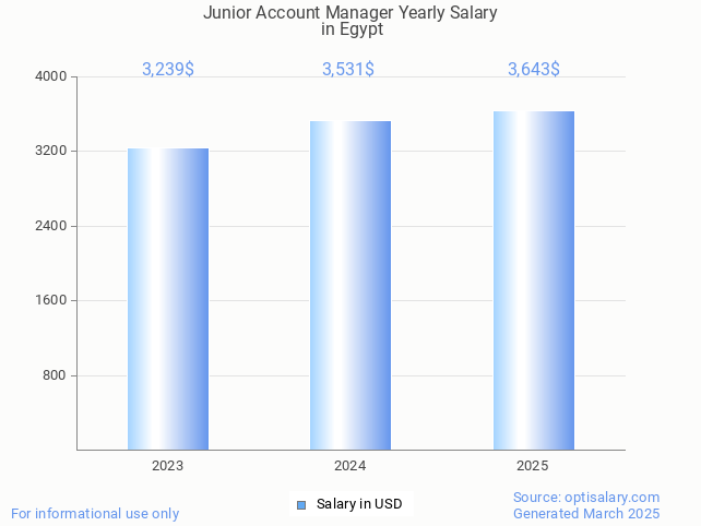 junior account manager salary in egypt 2025 junior account manager salary in egypt 2025