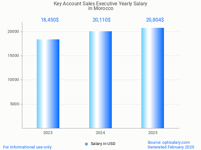 key account sales executive salary in morocco 2025 key account sales executive salary in morocco 2025