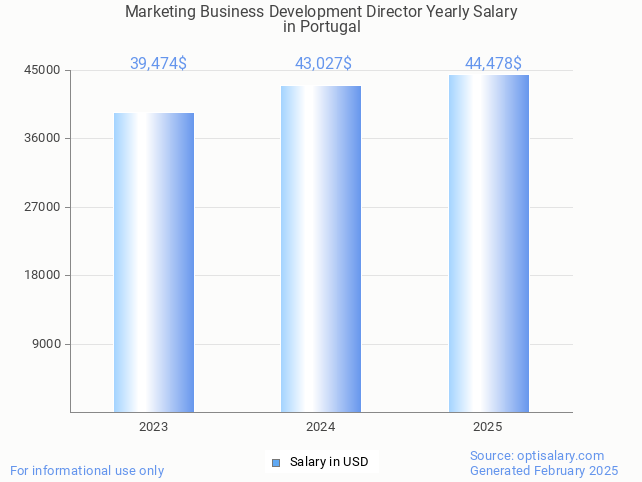 marketing business development director salary in portugal 2025 marketing business development director salary in portugal 2025