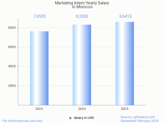 marketing intern salary in morocco 2025 marketing intern salary in morocco 2025