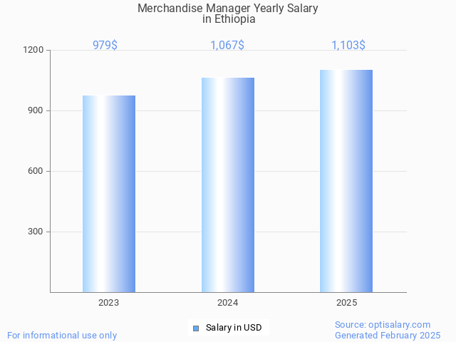merchandise manager salary in ethiopia 2025 merchandise manager salary in ethiopia 2025