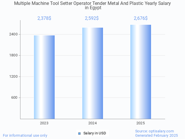 multiple machine tool setter operator tender metal and plastic salary in egypt 2025 multiple machine tool setter operator tender metal and plastic salary in egypt 2025