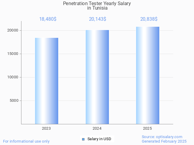 penetration tester salary in tunisia 2025 penetration tester salary in tunisia 2025