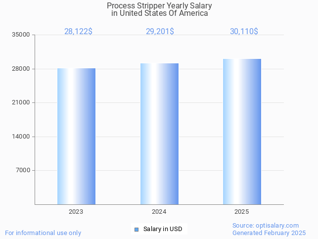 process stripper salary in united states of america 2025 process stripper salary in united states of america 2025
