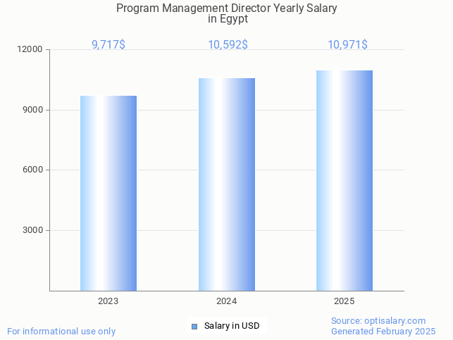 program management director salary in egypt 2025 program management director salary in egypt 2025