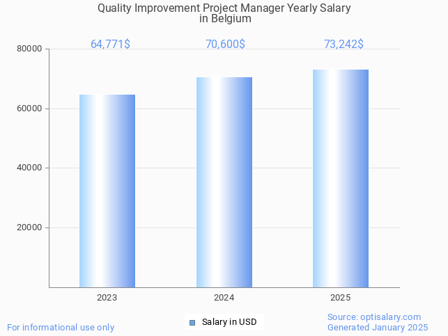 quality improvement project manager salary in belgium 2025 quality improvement project manager salary in belgium 2025