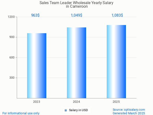 sales team leader wholesale salary in cameroon 2025 sales team leader wholesale salary in cameroon 2025