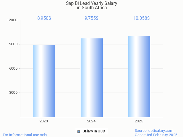 sap bi lead salary in south africa 2025 sap bi lead salary in south africa 2025