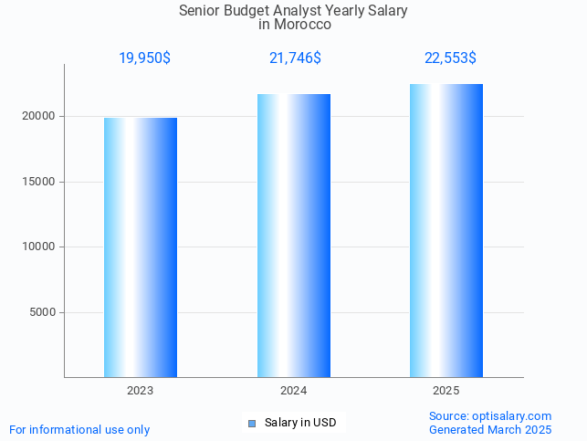 senior budget analyst salary in morocco 2025 senior budget analyst salary in morocco 2025
