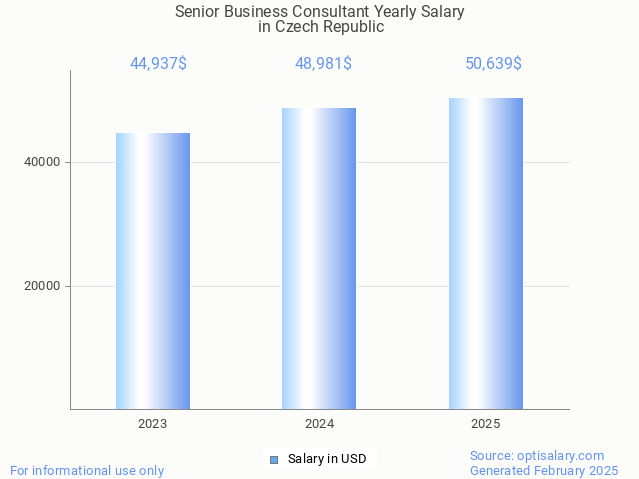 senior business consultant salary in czech republic 2025 senior business consultant salary in czech republic 2025