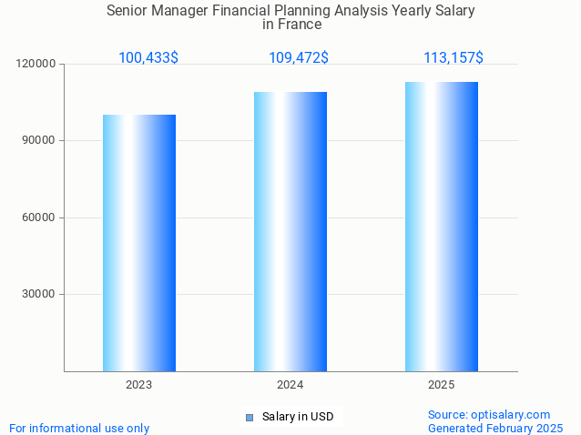 senior manager financial planning analysis salary in france 2025 senior manager financial planning analysis salary in france 2025
