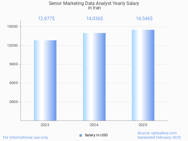 senior marketing data analyst salary in iran 2025 senior marketing data analyst salary in iran 2025