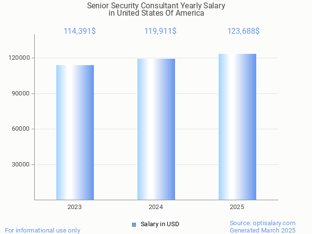 senior security consultant salary in united states of america 2025 senior security consultant salary in united states of america 2025