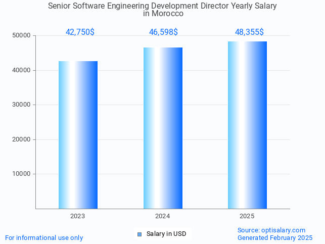senior software engineering development director salary in morocco 2025 senior software engineering development director salary in morocco 2025