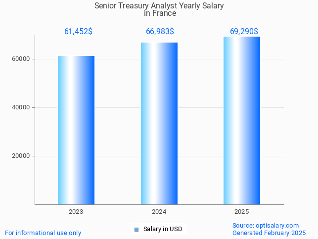 senior treasury analyst salary in france 2025 senior treasury analyst salary in france 2025