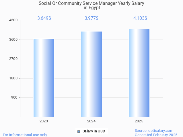 social or community service manager salary in egypt 2025 social or community service manager salary in egypt 2025